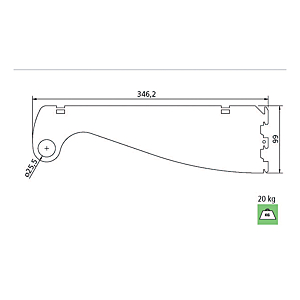 visuel3 Console barre de penderie C+