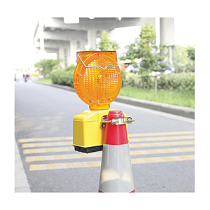 visuel4 Lampe de chantier clignotante solaire