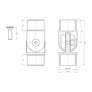 visuel3 Raccord articulé n°250