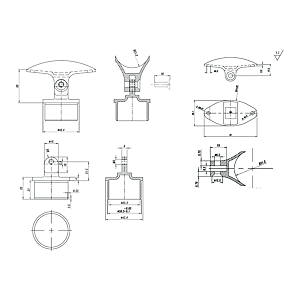 visuel2 Support articulé de main-courante n°240