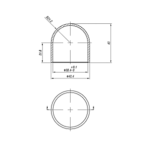 visuel2 Bouchon demi sphérique H155