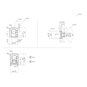 visuel2 Support traversant pour lisse n°309
