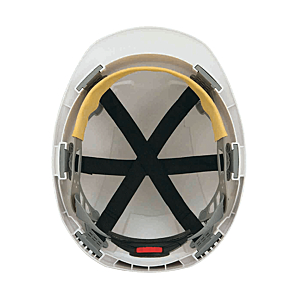 visuel2 Casque de chantier avec porte-badge Evolite