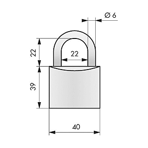 visuel3 Cadenas de haute sûreté à clé Transit 2