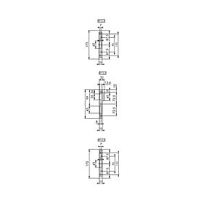visuel2 Serrure à encastrer 619 TRIMAX
