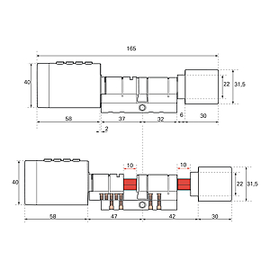 visuel6 Cylindre électronique Interlock Study