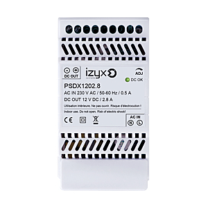 visuel1 Alimentation électrique 12 VCC PSDX1202.8