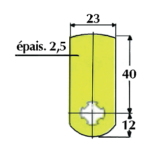 visuel2 Serrure à came batteuse variée 12726000 pour meuble N-311F