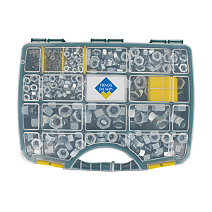 visuel1 Coffret 765 écrous HU hexagonal acier zingué