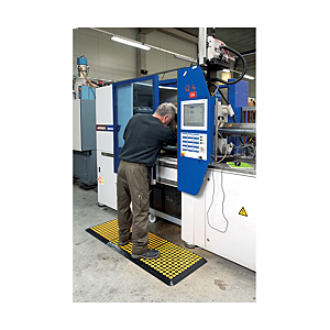 visuel2 Tapis anti-fatigue MATLAST pastilles jaune