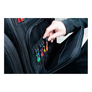 visuel2 Jeu de 6 douilles magnétiques colorées