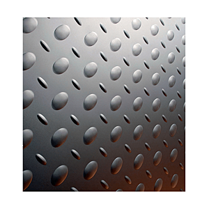 visuel1 Tôle aluminium satiné Néo poinçonné