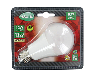 Ampoule bulbe LED E27 photo du produit visuel_1 XL