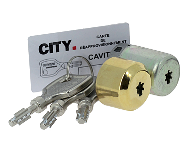 Cylindre City pour serrure Cavith A2P3* photo du produit visuel_1 XL