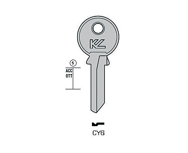 Ébauche de clé KVR photo du produit visuel_1 XL