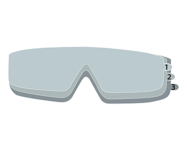 Film de protection pour lunettes masque Goggle photo du produit visuel_1 XL