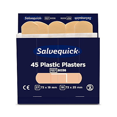 45 pansements plastiques Salvequick photo du produit