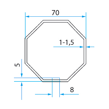 Adaptateur pour moteur de volet roulant TM58 photo du produit