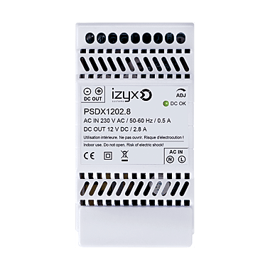 Alimentation électrique 12 VCC PSDX1202.8 photo du produit visuel_1 XL