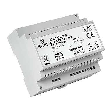 Alimentation électrique EC2 12 VCC photo du produit visuel_1 XL