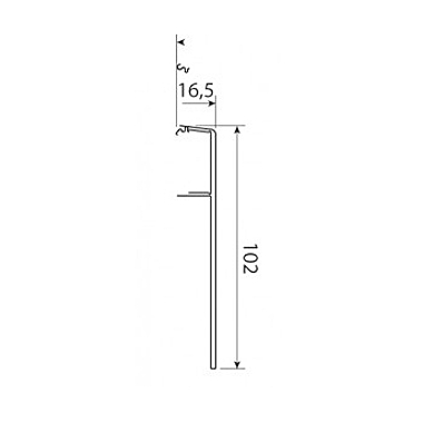 Cache rail 0500 A photo du produit visuel_1 XL