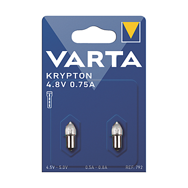 Carte de 2 lampes krypton 4,8 V/ 0,80 A pour torche photo du produit visuel_1 XL