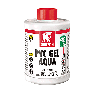 Colle pour pvc rigide spéciale eau potable PVC GEL AQUA photo du produit visuel_1 XL