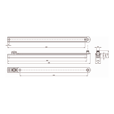 Compas limiteur d'ouverture UNI-JET SC photo du produit visuel_1 XL