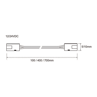 Connexion entre mini bande Strip reel photo du produit visuel_1 XL