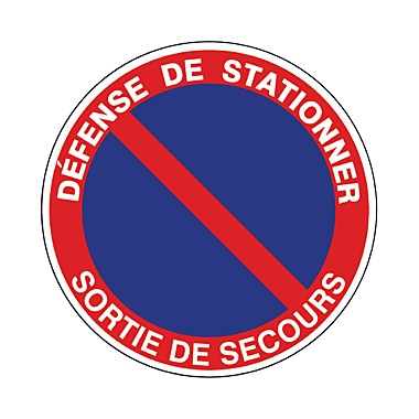 Disque de signalisation divers photo du produit visuel_1 XL