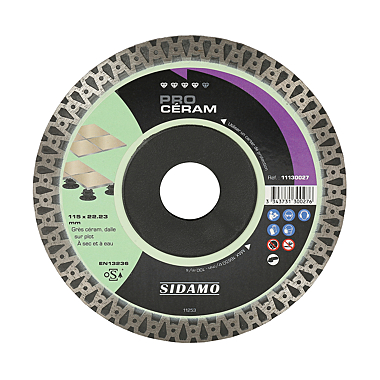 Disque diamant Pro Céram photo du produit visuel_1 XL