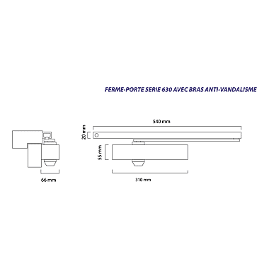 Ferme-porte 630 photo du produit visuel_1 XL