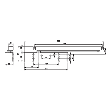 Ferme-porte TS 93 B photo du produit visuel_1 XL