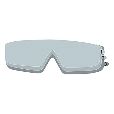 Film de protection pour lunettes masque Goggle photo du produit visuel_1 XL