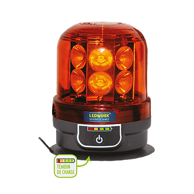 Gyrophare LED magnétique autonome photo du produit visuel_1 XL
