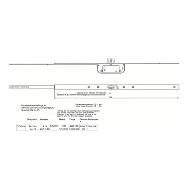 Kit prolongateur de serrure Secury automatique photo du produit visuel_1 XL