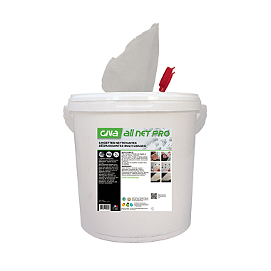 Lingettes nettoyantes pour les mains All Net Pro photo du produit visuel_1 XL