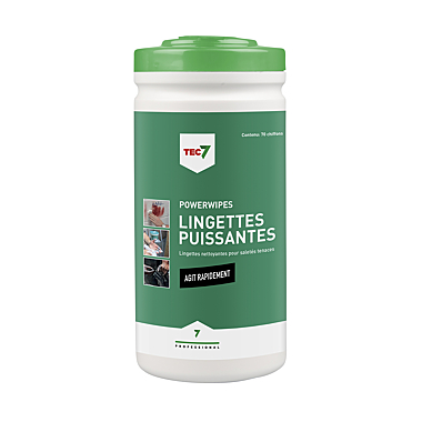 Lingettes nettoyantes pour les mains Powerwipes photo du produit visuel_1 XL