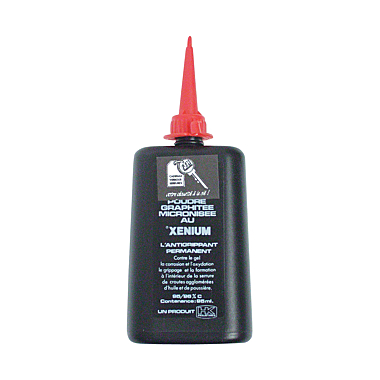 Lubrifiant poudre graphite photo du produit visuel_1 XL