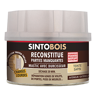 Mastic reconstitue bois Sintobois photo du produit visuel_1 XL