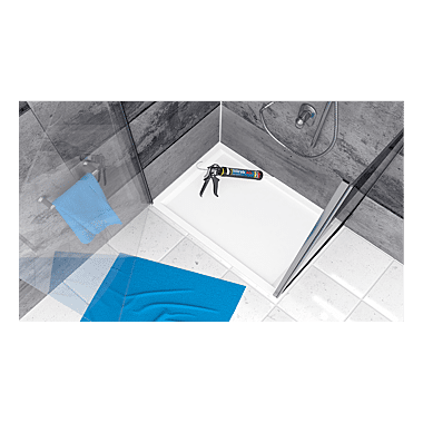 Mastic sanitaire acétique Silirub AS photo du produit visuel_1 XL