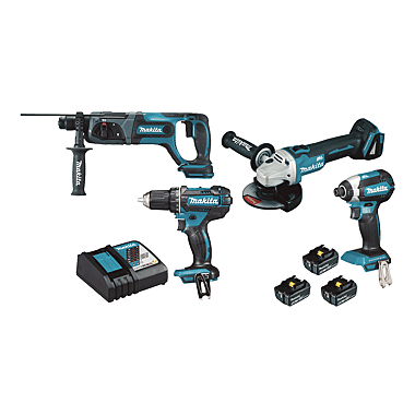 Pack électroportatif 4 machines DLX4080TX1 photo du produit visuel_1 XL