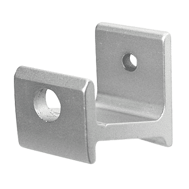 Patère seule aluminium sur lisse photo du produit visuel_1 XL