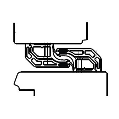 Profil d'étanchéité alu photo du produit visuel_1 XL