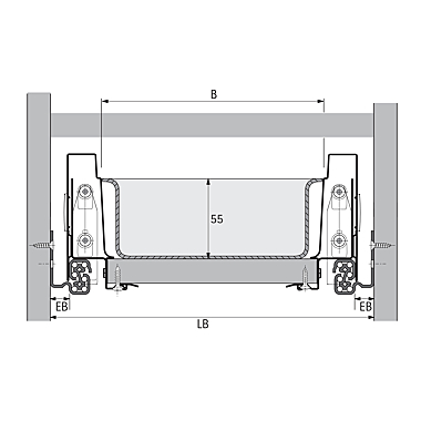 Range-couverts OrgaTray 440 photo du produit visuel_1 XL