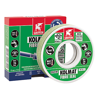 Ruban d'étanchéité pour plomberie Kolmat Fibre Seal photo du produit