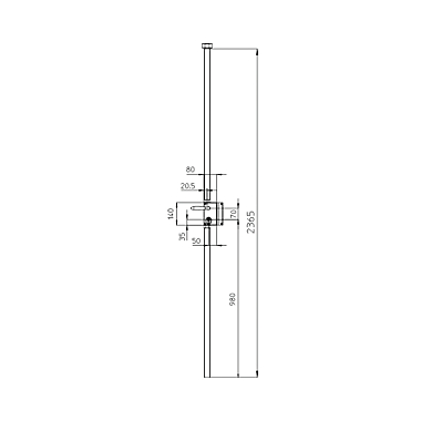 Serrure en applique multipoints 73 photo du produit