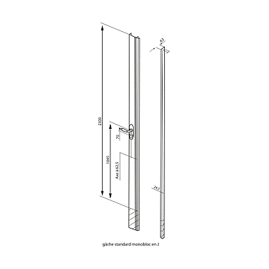 Serrure en applique multipoints Vigiblock photo du produit