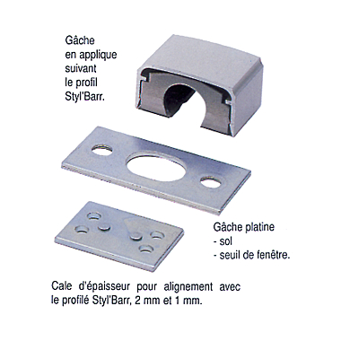 Serrure en applique multipoints Styl'Barr photo du produit