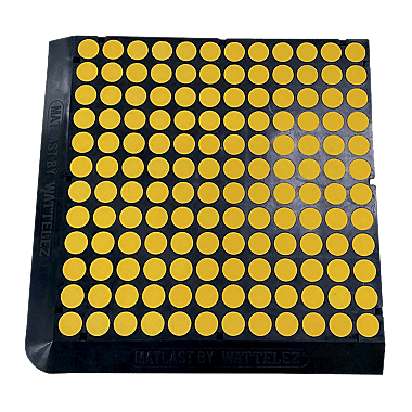 Tapis anti-fatigue MATLAST pastilles jaune photo du produit